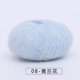 thumbnail image 1 of Xiao Hua Hilo de lana azul claro, 25 g x 2 rollos, ligero y cálido, ideal para bufandas, tapices y decoraciones de pared tejidas a mano, e hilo de punto para artes decorativas de moda., 1 of 3
