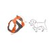 thumbnail image 5 of Arnés Antitirones Antiasfixia Para Perro Talla S naranja S, 5 of 5