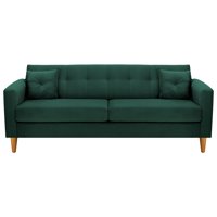 Bodevir - Sofa New Retro 3Cg Felpa 04 Verde Botella