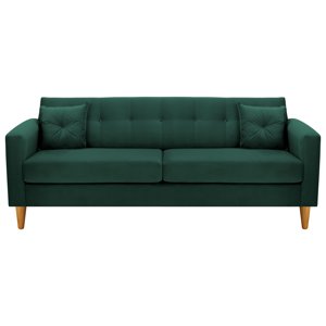 Bodevir - Sofa New Retro 3Cg Felpa 04 Verde Botella