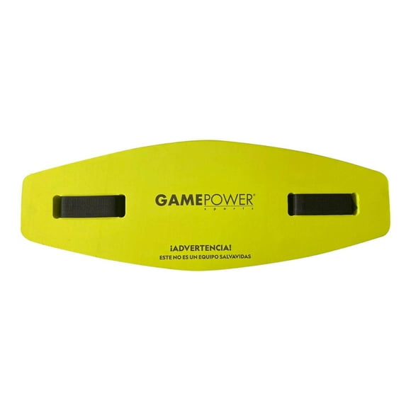 Cinturón flotador de natación 66.5×23.5×4cm Gamepower verde Tamaño Único