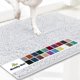 thumbnail image 1 of Felpudo Muddy Mat® de microfibra superabsorbente, 60 x 90 cm, color blanco, 1 of 7