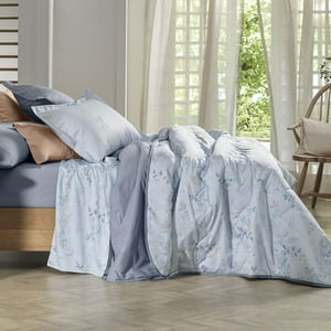 Decomondo - Cubrecama Altenburg Percal 180 Hilos King Camper Flowers