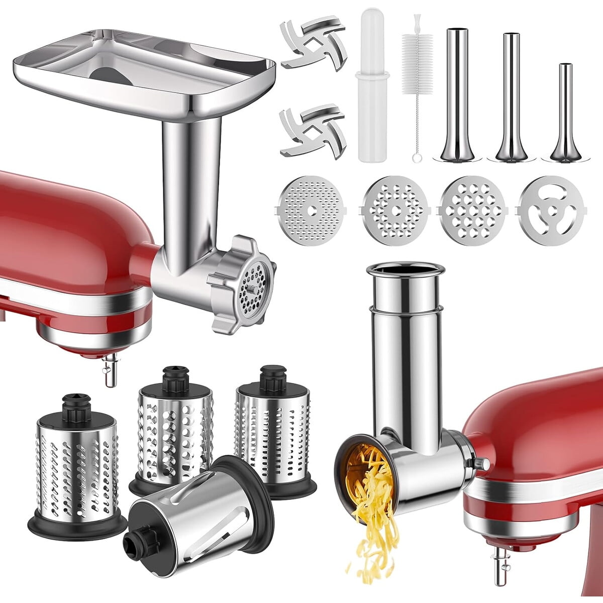 Moledora Ralladora Innomoon Acero Inoxidable Para Kitchenaid