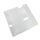thumbnail image 3 of Plato Cuadrado Mediano Granel 1 Pieza Blanco loza, 1 Un, 3 of 3