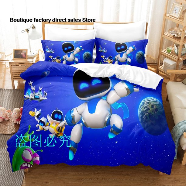 Game ASTRO Bedding Set Single Twin Full Queen King Size Bed Set Adult Kid Bedroom Duvetcover Sets Game ASTRO parure de lit Bed Bed Sheets