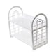 thumbnail image 5 of Estante De Almacenamiento De Escritorio, Soporte Para Especias De Cocina, Para Cosméticos, Dormitorio, Papelería, Color Blanco, 5 of 5