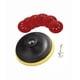 thumbnail image 1 of Disco velcro 4 1/2 para esmeril y taladro, color negro, 1 of 3