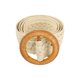 thumbnail image 1 of Cinturones Tejidos Boho con Hebilla Redonda a Rayas para Mujer INSPIRE CHIC, 1 of 5