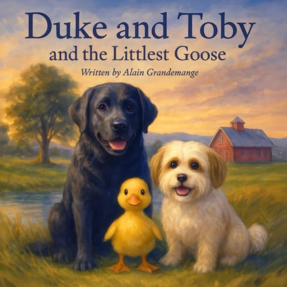 Libro infantil Duke y Toby: la historia del gansito más pequeño