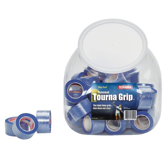 Jarra Tourna de 45 sobregrips azules para pickleball