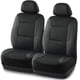 thumbnail image 2 of Fundas de asiento de coche Skechers de piel viscoelástica negra x2, 2 of 8