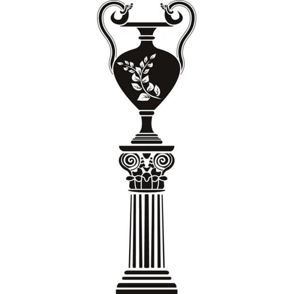 Decomural Greek Grecian Vase WS-18509
