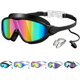 thumbnail image 1 of Gafas natación antivaho con pinza nariz tapones oídos antigoteo visión amplia protección UV, 1 of 8