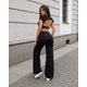 thumbnail image 2 of Conjunto Deportivo Para Mujer Crop Top Espalda Abierta Y Palazzo, 2 of 3