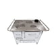 thumbnail image 2 of Cocina a Leña 4P modelo Mueble 102×72 Color Blanco, 2 of 3