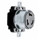 thumbnail image 1 of Receptáculo Hubbell HBL63CM69 individual de 50 A/250 V con base termoestable, 1 of 2