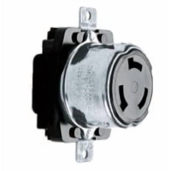 Receptáculo Hubbell HBL63CM69 individual de 50 A/250 V con base termoestable