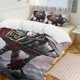 thumbnail image 1 of Plants Vs Zombies Quilt Set Thicken Soft 3 Pieces Bedding Set All Season Duvet Cove with 2 Pillowcases for Adult Women Girls Teens Home Room Decor, 1 of 5