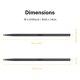 thumbnail image 4 of Baquetas Donner 5A Classic de madera de arce con bolsa de almacenamiento, 2 pares, 4 of 9