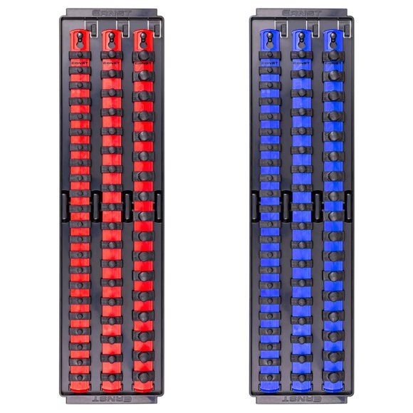 ESTANTE DE ALMACENAMIENTO Ernst Manufacturing 46 cm Juego de 2 unidades (Rojo/Azul)