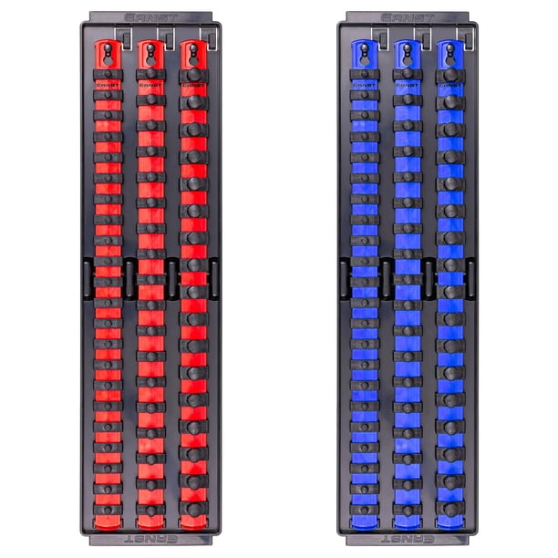 ESTANTE DE ALMACENAMIENTO Ernst Manufacturing 46 cm Juego de 2 unidades (Rojo/Azul)