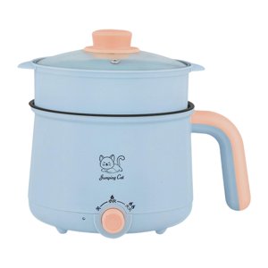 Bothyi - Olla Eléctrica De 1,8 L Ajustable Para El Hogar, Para Fideos, Sopa, Avena, Huevos Y Vaporera De Polipropileno