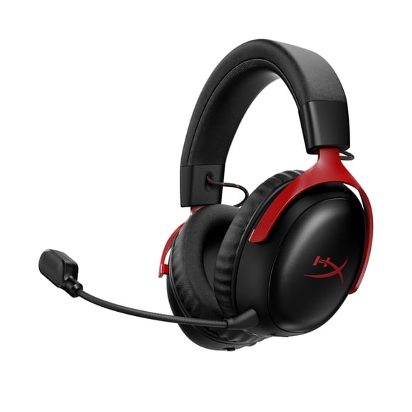 Auriculares inalámbricos para juegos HyperX Cloud III S negro/rojo