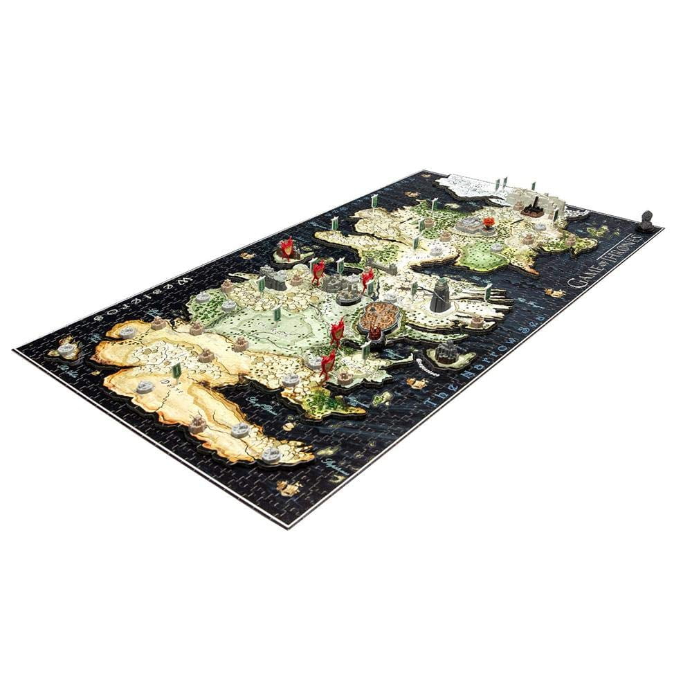 Puzzle 4d Cityscape Game Of Thrones Westeros, Más De 1400 Piezas