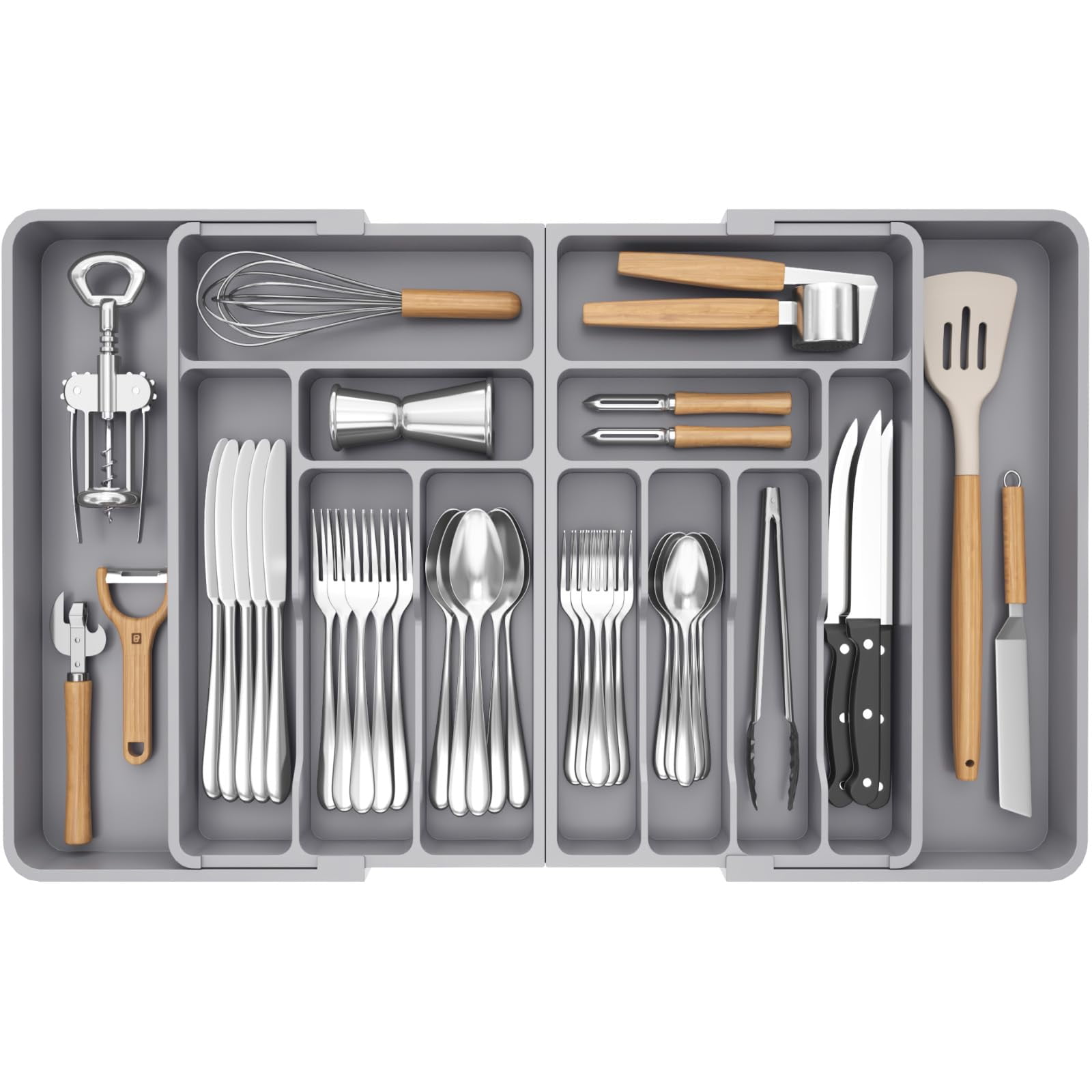 Organizador Lifewit Grande Ampliable Gris