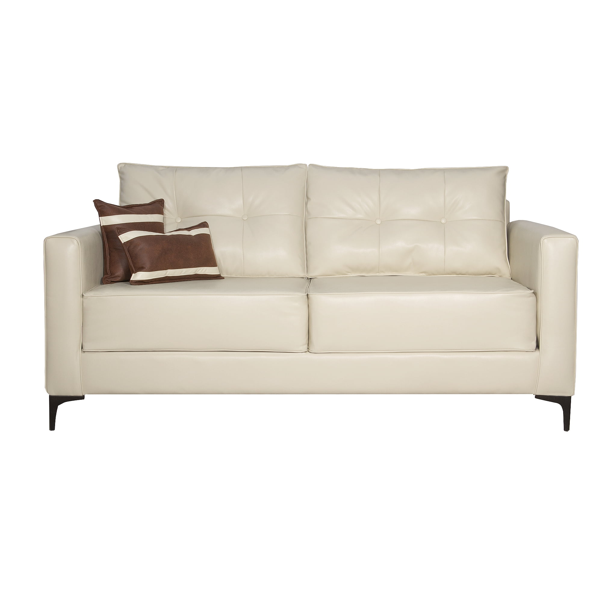 Colbox - Sofa Cadillac 2 Cuerpos Pu Beige