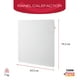 thumbnail image 2 of Panel Mural Calefactor Bajo Consumo 550w Blanco, 2 of 9