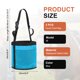 thumbnail image 2 of Bolsa de Alimentación para Caballos Uxcell, Bolsas de Heno Tipo Bozal con Correa Ajustable, Malla de Nylon, Fondo Impermeable, 2 of 7
