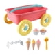 thumbnail image 3 of Juego De 8 Vagones De Juguete Para Actividades Al Aire Libre, Kits De Carritos Para Patio Al Aire Libre Junto Al Mar, Color Rojo, 3 of 3