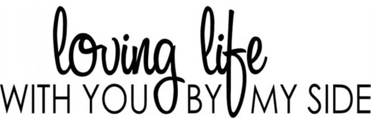 Rienda Libre Graphics - Decomural Loving Life Love Ws-15677