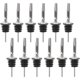 thumbnail image 1 of Vertedores JBtek de acero inoxidable, 12 unidades, 1 of 3