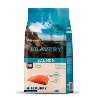 Bravery - Alimento Seco Perro Cachorro Sabor Salmon Bolsa, 7 Kg