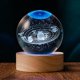 thumbnail image 1 of Sistema solar 3D Crystal Ball QIANRUNA de 60 mm con luz nocturna, 1 of 6