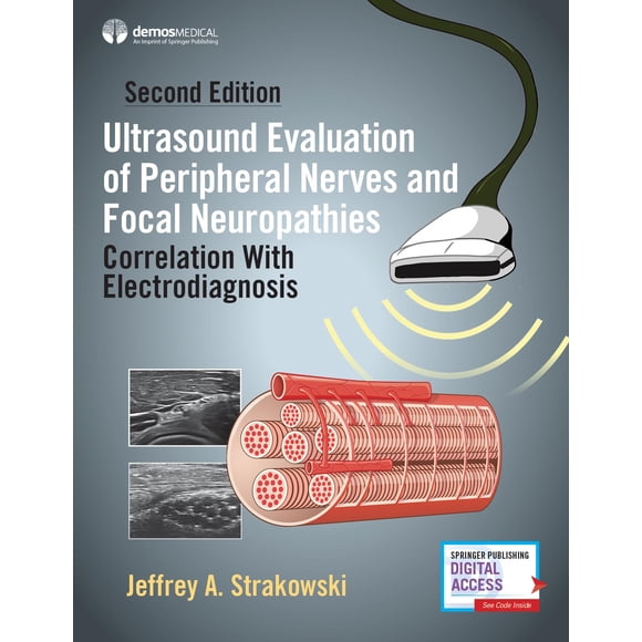 Libro Demos Medical: Evaluación por ultrasonido de nervios periféricos y neuropatías focales, 2ª Edición