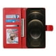 thumbnail image 3 of Funda Para Iphone 12 Pro– Cuero Premium, 3 Ranuras Para Tarjetas, Protección Contra Impactos, 3 of 5