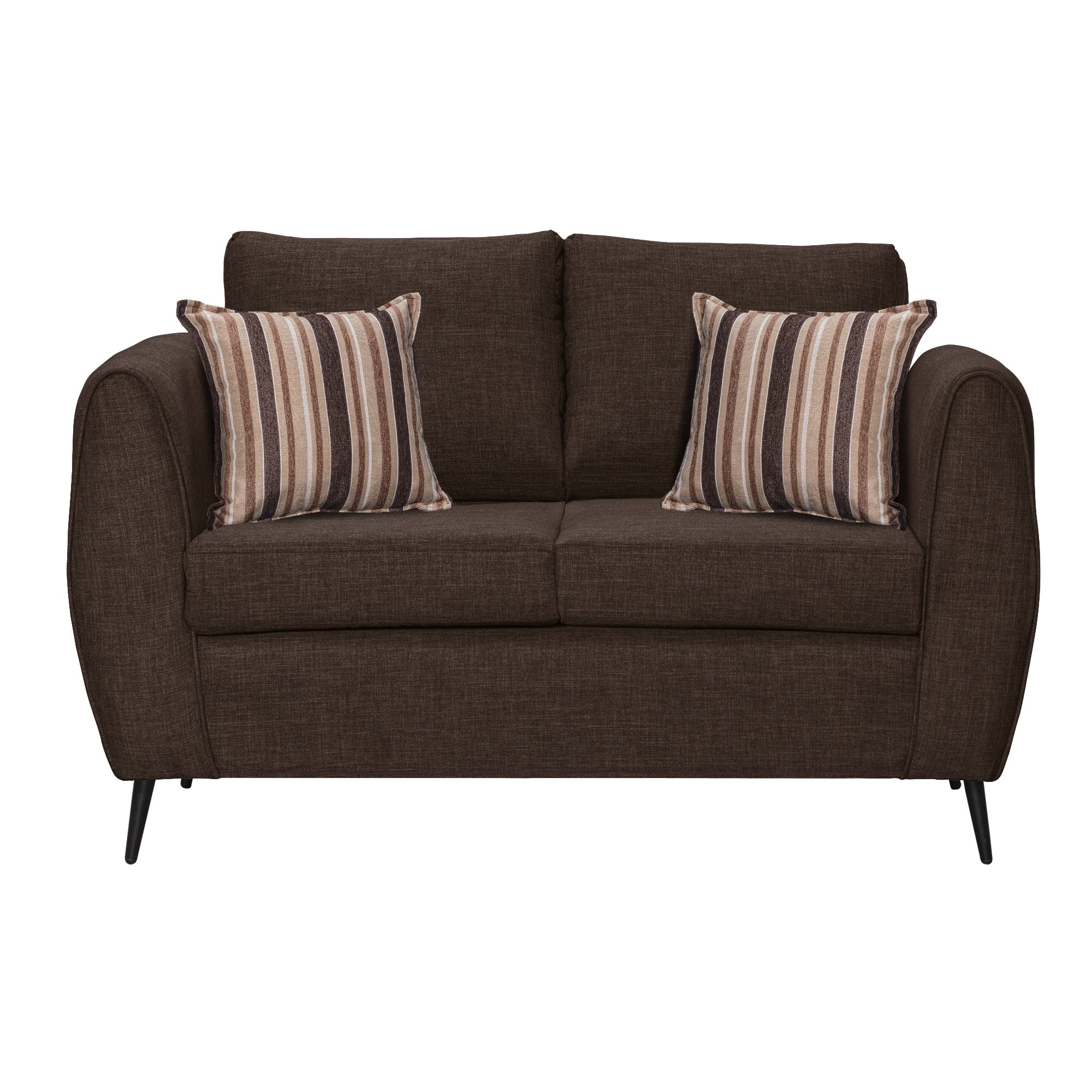 Colbox - Sofá Saveiro 2 Cuerpos Tela Chocolate
