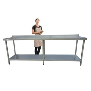 Prochef - Meson Muro 100% Inoxidable 240X60X85(+6) Cm