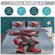 thumbnail image 5 of Avengers Blue Circle Boys Bedding Sets 1 Duvet Cover 2 Pillow ShamsBedding Features Captain America, Hulk, & Thor - Super Soft Bed Sheets, 5 of 5
