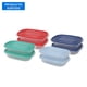 thumbnail image 1 of Set De Contenedor 950ML Cuadrado Plástico 2 Piezas, color surtido, 1 of 5