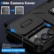 thumbnail image 3 of Funda Armada para Samsung Galaxy A35 5G con Tapa Deslizante y Soporte Magnético Giratorio Negro, 3 of 5