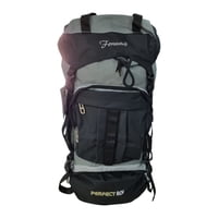 Perfect Choice - Mochila De Camping 80 Litros 65X40X20 Cm Negro Con Gris 2