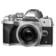 thumbnail image 1 of Cámara Olympus OM-D E-M10 Mark IV Plata con Lente 14-42mm, 1 of 9