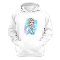 Genérico - Polerón Canguro Elsa Blanco Talla Xl Unisex
