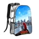 thumbnail image 1 of Clifford el Gran Perro RojoMochila transparente temática, resistente y duradera, bolsa see-through para trabajo, deporte, universidad y viaje, 31 × 43 cm, 1 of 6
