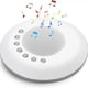 thumbnail image 1 of Máquina de ruido blanco para niños, máquina de sonido bebé con luz nocturna ambiental, sonidos calmantes ruido del sueño regalos ideales para niños adultos, 1 of 3